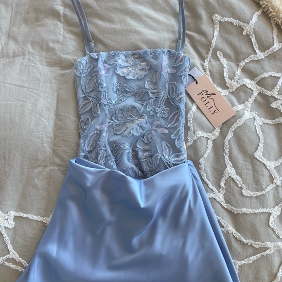 Oh Polly Strapless Dress - Picture 3 of 3